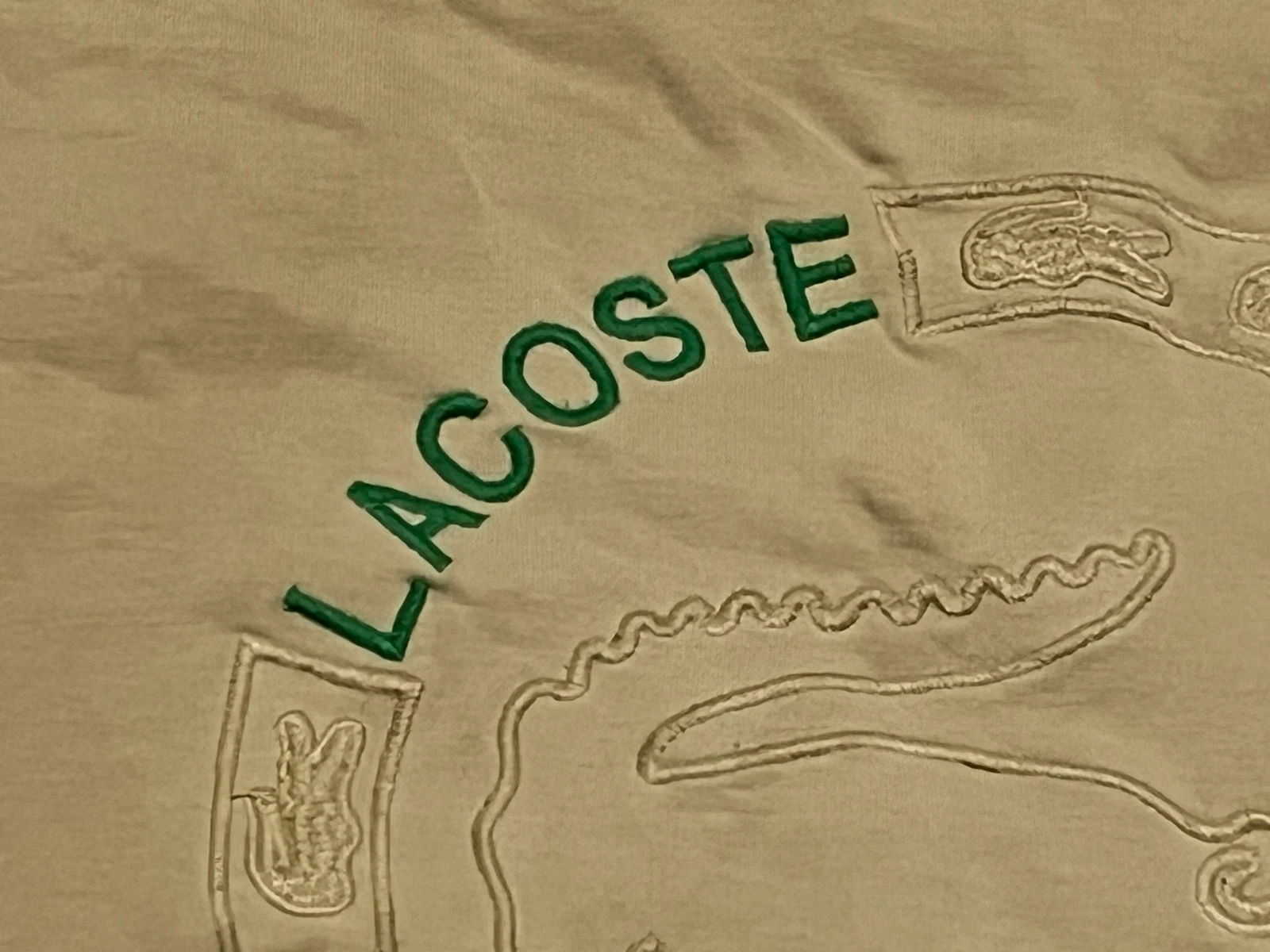 Camiseta con bordados Lacoste – photo 5